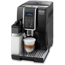 DeLonghi Dinamica ECAM 350.55.B automatický kávovar, 15 bar, vestavěný mlýnek, mléčný systém, zásobník na mletou kávu DeLonghi Dinamica ECAM 350.55.B automatický kávovar, 15 bar, vestavěný mlýnek, mléčný systém, zásobník na mletou kávu