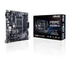 ASUS MB Sc AM4 PRIME A320M-A, AMD A320, 4xDDR4, 1xHDMI, 1xDVI, 1xVGA, mATX ASUS MB Sc AM4 PRIME A320M-A, AMD A320, 4xDDR4, 1xHDMI, 1xDVI, 1xVGA, mATX