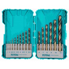 Total TACSDL51501 Vrtáky, sada 15ks, HSS Total TACSDL51501 Vrtáky, sada 15ks, HSS