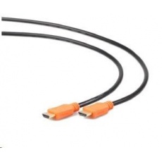 GEMBIRD Kabel HDMI - HDMI 1m (v1.4, M/M, zlacené kontakty, stíněný, ethernet, CCS) GEMBIRD Kabel HDMI - HDMI 1m (v1.4, M/M, zlacené kontakty, stíněný, ethernet, CCS)