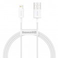 Baseus Superior Series rychlonabíjecí kabel USB/Lightning 2.4A 1m bílá