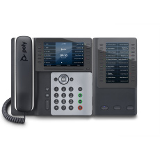 Poly Edge E550 IP telefon, PoE Poly Edge E550 IP telefon, PoE
