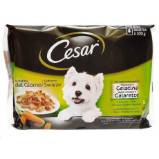 kap.CESAR Selection v zele 4x100g kap.CESAR Selection v zele 4x100g