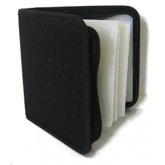 OEM Pouzdro na 24 CD černé (nylonové)