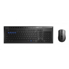 RAPOO set klávesnice a myš 8200M Wireless Multi-Mode Optical Mouse and Keyboard Set Black CZ/SK