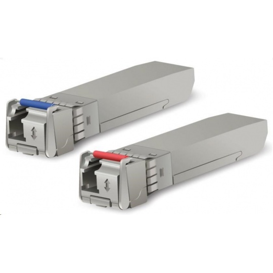 UBNT U Fiber UF-SM-10G-S, 2-PACK [2ks (1 pár) SFP 10G WDM modulů, Single-Mode, BiDi, LC konektor]