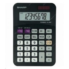 SHARP kalkulačka - EL330FBBK - blister