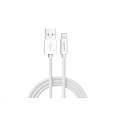 WG - Datový kabel Lightning MFI na USB-A, 2 metry, bílá