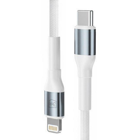 3mk Hyper Cable N-SERIES C to Lightning 2m PD 3.0 9V/3A 27W White 3mk Hyper Cable N-SERIES C to Lightning 2m PD 3.0 9V/3A 27W White