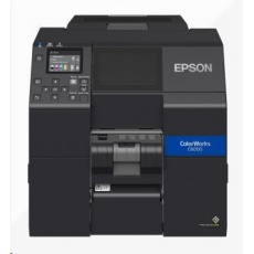 Epson ColorWorks CW-C6000Pe, peeler, disp., USB, Ethernet, black Epson ColorWorks CW-C6000Pe, peeler, disp., USB, Ethernet, black