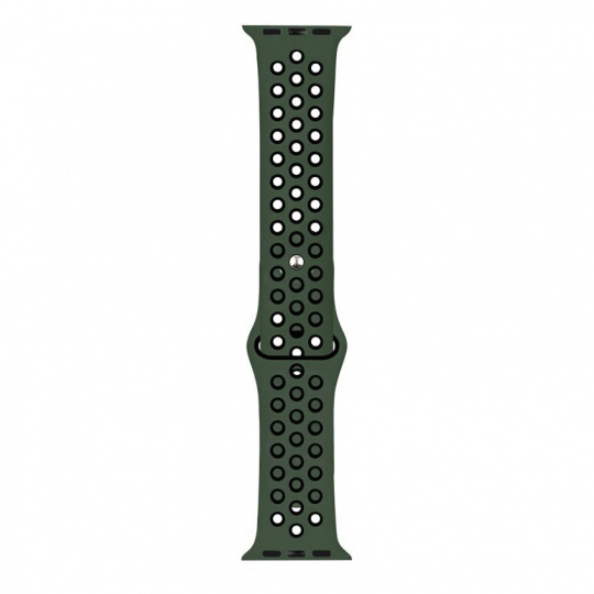 RhinoTech sportovní řemínek pro Apple Watch 42 / 44mm Olivovo-černá RhinoTech sportovní řemínek pro Apple Watch 42 / 44mm Olivovo-černá