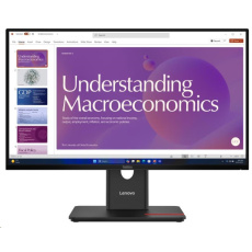LENOVO LCD T24D-40 - 23.8",IPS,16:9,1920x1080,120Hz,250cd/m2,1500:1,4ms,USB-C(96W PD),HDMI,DP,DPout,DC,USBHub,RJ45,Pivot LENOVO LCD T24D-40 - 23.8",IPS,16:9,1920x1080,120Hz,250cd/m2,1500:1,4ms,USB-C(96W PD),HDMI,DP,DPout,DC,USBHub,RJ45,Pivot