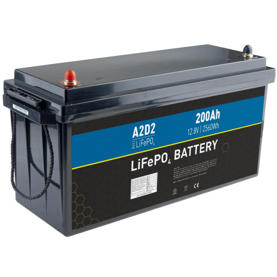 AVACOM A2D2 Baterie pro LiFePO4 12,8V 200Ah M8 (REPT cells)