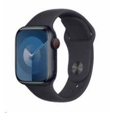 APPLE Watch Series 9 GPS + Cellular 41mm Midnight Aluminium Case with Midnight Sport Band - M/L APPLE Watch Series 9 GPS + Cellular 41mm Midnight Aluminium Case with Midnight Sport Band - M/L