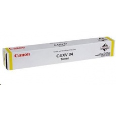 Canon toner C-EXV 34 yellow (IR Advance C2020/2025/2030/2220/2225/2230 Canon toner C-EXV 34 yellow (IR Advance C2020/2025/2030/2220/2225/2230