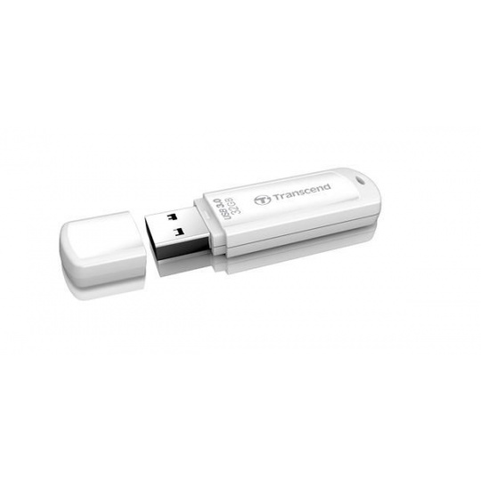 TRANSCEND Flash Disk 32GB JetFlash®730, USB 3.0 (R:70/W:18 MB/s) bílý