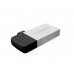 TRANSCEND Flash Disk 8GB JetFlash®380S, USB 2.0/micro USB (R:20/W:5 MB/s) stříbrná