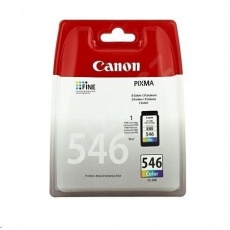 Canon CARTRIDGE CL-546 barevná pro Pixma iP, Pixma MG, Pixma MX a Pixma TS 205, 305, 3151, 3451 (180 str.) Canon CARTRIDGE CL-546 barevná pro Pixma iP, Pixma MG, Pixma MX a Pixma TS 205, 305, 3151, 3451 (180 str.)