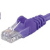 PREMIUMCORD Patch kabel UTP RJ45-RJ45 CAT5e 3m fialová
