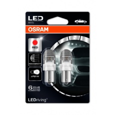 OSRAM autožárovka "P21W" LEDriving® Premium 12V 2W BA15s červená (Blistr 2ks) OSRAM autožárovka "P21W" LEDriving® Premium 12V 2W BA15s červená (Blistr 2ks)