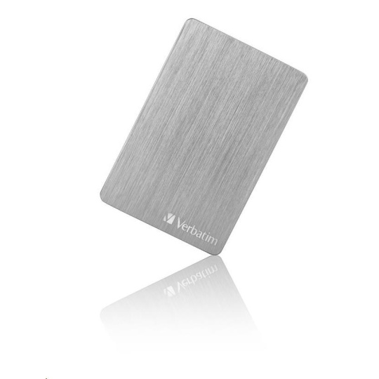 VERBATIM HDD 2.5" 1TB Store 'n' Go ALU Slim Portable Hard Drive USB 3.2, Space gray
