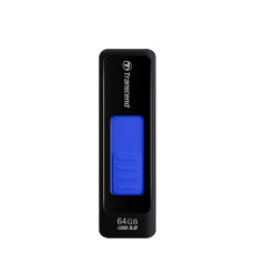 TRANSCEND Flash Disk 64GB JetFlash®760, USB 3.0 (R:80/W:25 MB/s) černá/tmavě modrá TRANSCEND Flash Disk 64GB JetFlash®760, USB 3.0 (R:80/W:25 MB/s) černá/tmavě modrá