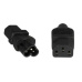 Adaptér IEC C13 na IEC C6 "trojlístek" napětí 230V, 2.5A