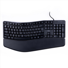 Hama ergonomická klávesnice EKC-400, odnímatelná podložka pod zápěstí Hama ergonomická klávesnice EKC-400, odnímatelná podložka pod zápěstí