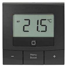 Homematic IP  Nástěnný termostat Basic, antracit - HmIP-WTH-B-A
