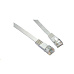 Solarix Patch kabel plochý CAT6 UTP LSOH 1m šedý non-snag-proof C6-111GY-1MB