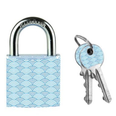 Master Lock Visací zámek z pevného hliníku 3430EURDWAVE - 30mm Master Lock Visací zámek z pevného hliníku 3430EURDWAVE - 30mm