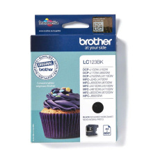 BROTHER INK LC-123BK, černý inkoust (až 600 stran) BROTHER INK LC-123BK, černý inkoust (až 600 stran)