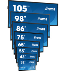iiyama ProLite T5562AS-B1 Android, 138.6cm (54.6''), Projected Capacitive, 4K, black iiyama ProLite T5562AS-B1 Android, 138.6cm (54.6''), Projected Capacitive, 4K, black