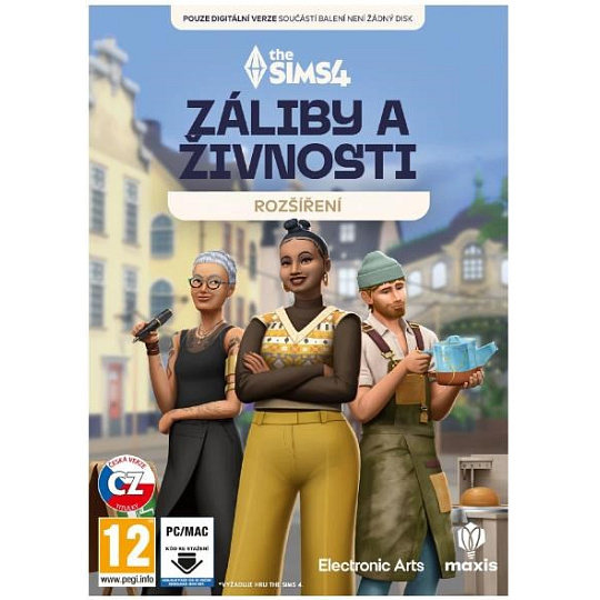 PC hra The Sims 4: Záliby A Živnosti