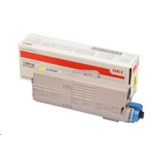 OKI Yellow toner do C532/C542 a MC563/MC573 (1 500 stránek) OKI Yellow toner do C532/C542 a MC563/MC573 (1 500 stránek)