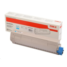 OKI Cyan toner do C823/C833/C843 (7 500 stránek) OKI Cyan toner do C823/C833/C843 (7 500 stránek)