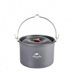 Naturehike závěsný hliníkový hrnec pro 4-6 osob 537g Naturehike závěsný hliníkový hrnec pro 4-6 osob 537g