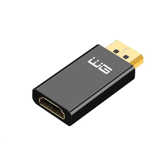 WG - Adaptér display port (male) to HDMI (female) / black WG - Adaptér display port (male) to HDMI (female) / black