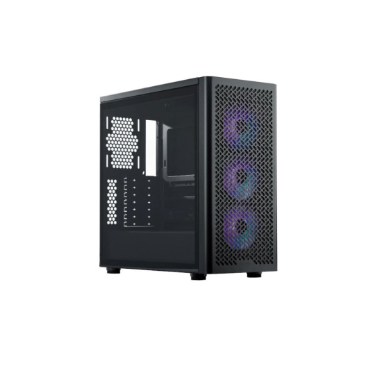 Cooler Master case Elite 502, Průhledná bočnice, ATX, 3x 120mm ARGB Fan, černá Cooler Master case Elite 502, Průhledná bočnice, ATX, 3x 120mm ARGB Fan, černá