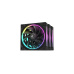 DEEPCOOL Ventilátor FL12 3v1, 3x120mm, ARGB, černá