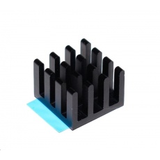 Hliníkový chladič pro Raspberry Pi - 14 x 14 x 10mm Hliníkový chladič pro Raspberry Pi - 14 x 14 x 10mm