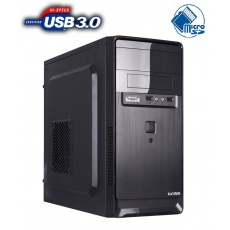 1stCOOL skříň STEP 2, micro ATX, AU, USB 3.0, čtečka karet, bez zdroje, Black 1stCOOL skříň STEP 2, micro ATX, AU, USB 3.0, čtečka karet, bez zdroje, Black