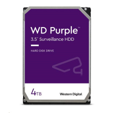 WD PURPLE WD43PURZ 4TB SATA/600 256MB cache, Low Noise,180MB/s, CMR