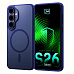 3mk ochranný kryt Smoke MagCase Blue pro Samsung Galaxy S26
