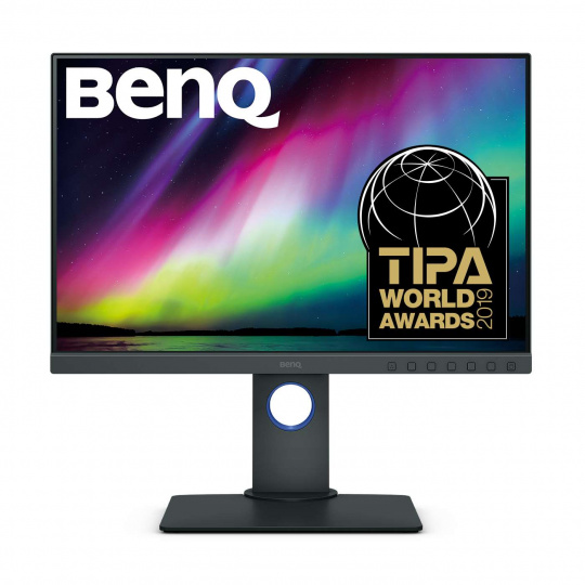 BENQ MT LCD LED IPS 24,1" SW240,1920x1200,250nits,1000:1,5ms,DVI-DL,DP,USB,H/Wcalibration,kabel  miniDP-DP, DVI,USB