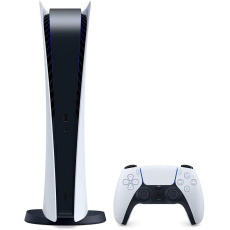 SONY Playstation 5 Digital Edition 825GB + 2nd Dualsense Controller White (EU) SONY Playstation 5 Digital Edition 825GB + 2nd Dualsense Controller White (EU)