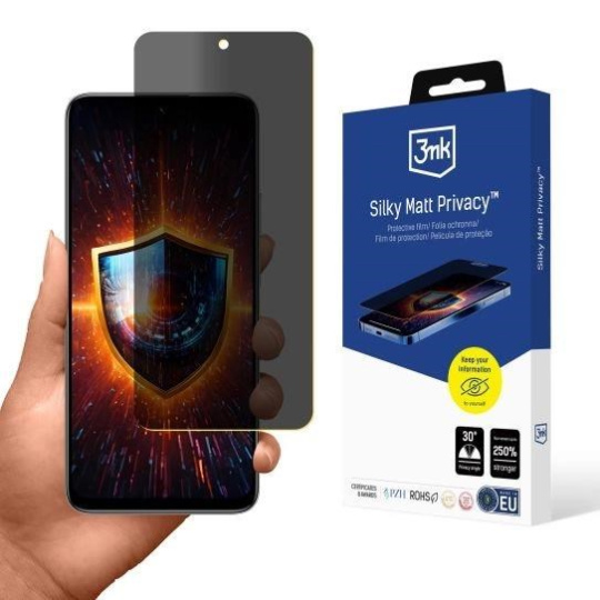 3mk ochranná folie Silky Matt Privacy pro Honor X7D 3mk ochranná folie Silky Matt Privacy pro Honor X7D