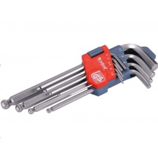 Extol Premium L-klíče IMBUS, sada 9ks, 1,5-10mm, s kuličkou 6609 Extol Premium L-klíče IMBUS, sada 9ks, 1,5-10mm, s kuličkou 6609