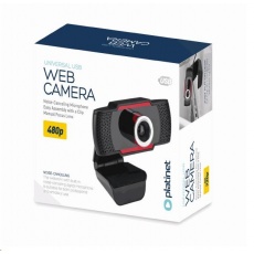 PLATINET web kamera 480P, vestavěný digitální mikrofon, USB PLATINET web kamera 480P, vestavěný digitální mikrofon, USB