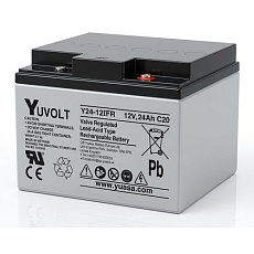 Baterie - YUVOLT Y24-12FR (12V; 24Ah; závit M5; životnost 3-5let) Baterie - YUVOLT Y24-12FR (12V; 24Ah; závit M5; životnost 3-5let)